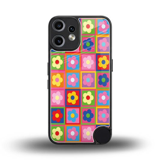 Blossom Harmony back phone cover | glass case for cmf nothing phone 2 pro