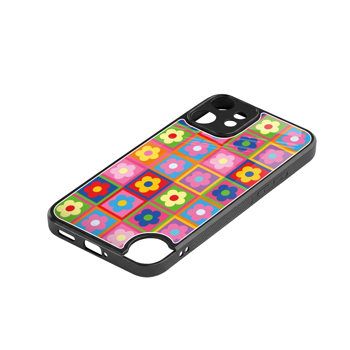 Blossom Harmony stylish phone case for cmf nothing phone 2 pro | glossy glass and slim fit