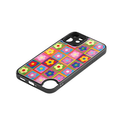 Blossom Harmony stylish phone case for cmf nothing phone 2 pro | glossy glass and slim fit