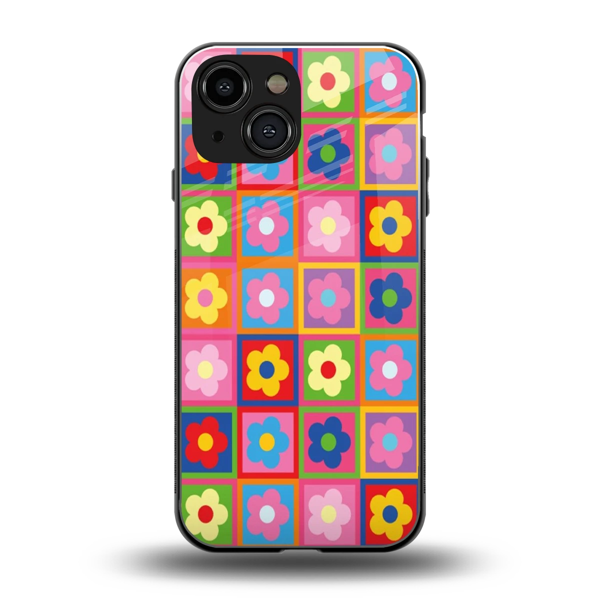 Blossom Harmony back phone cover | glass case for iphone 13 mini