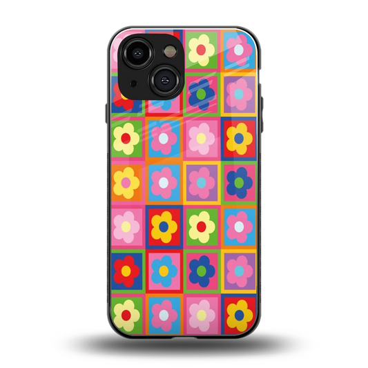 Blossom Harmony back phone cover | glass case for iphone 13 mini