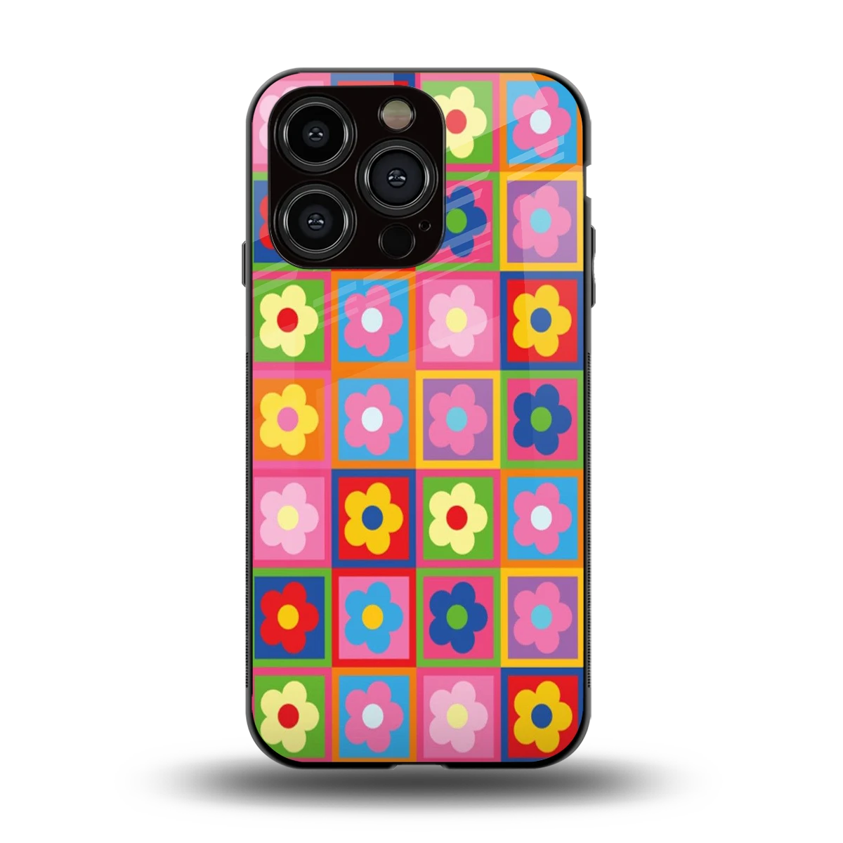 Blossom Harmony back phone cover | glass case for iphone 13 pro