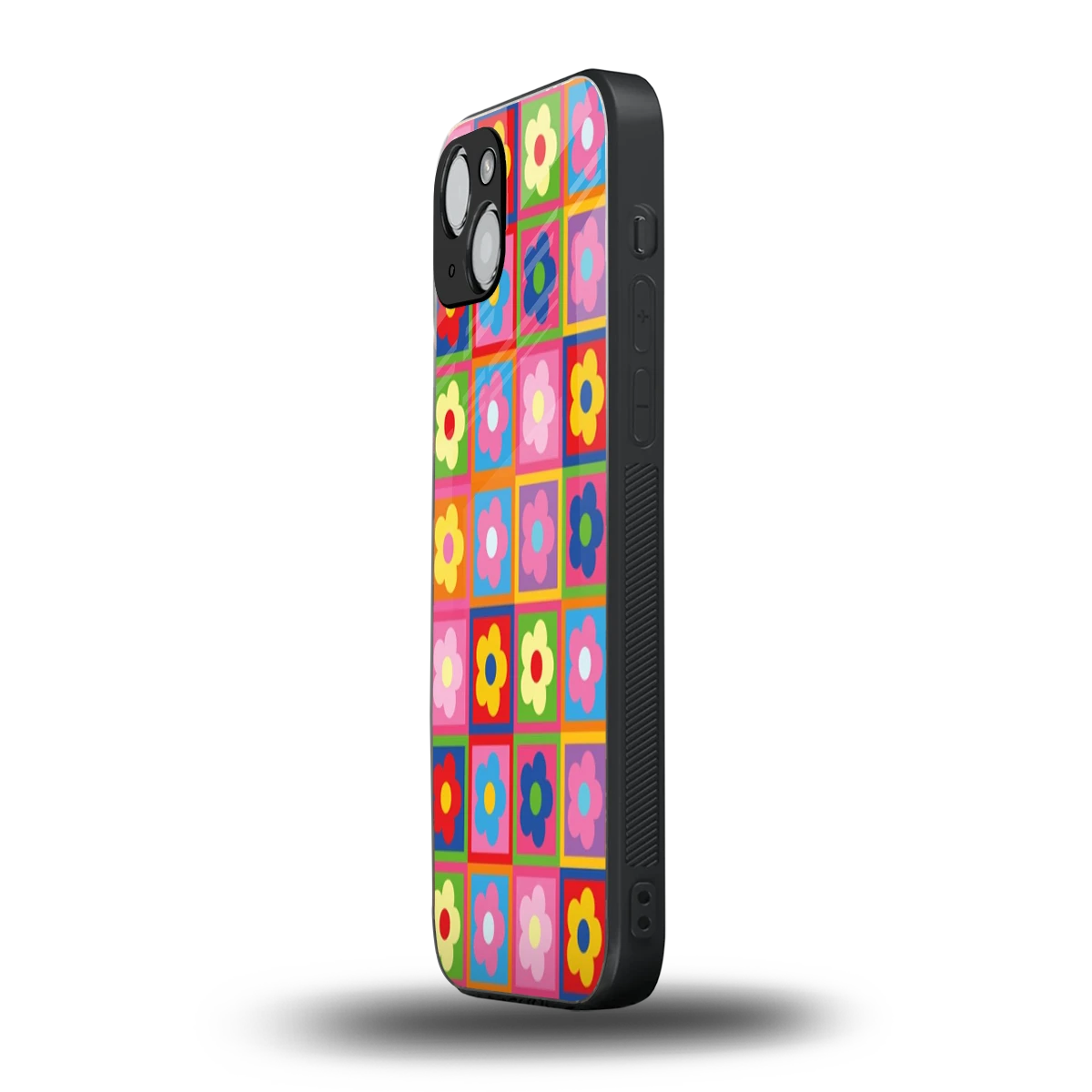 Blossom Harmony iphone 14 plus mobile cover | shockproof glass phone case