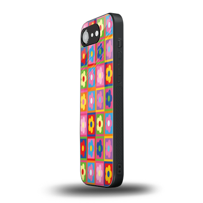Blossom Harmony iphone 16e mobile cover | shockproof glass phone case