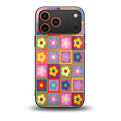 Blossom Harmony back phone cover | glass case for iphone 17 pro