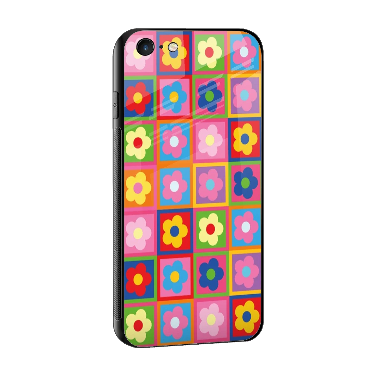 Blossom Harmony sleek iphone 6s cover with tempered glass back and TPU edges