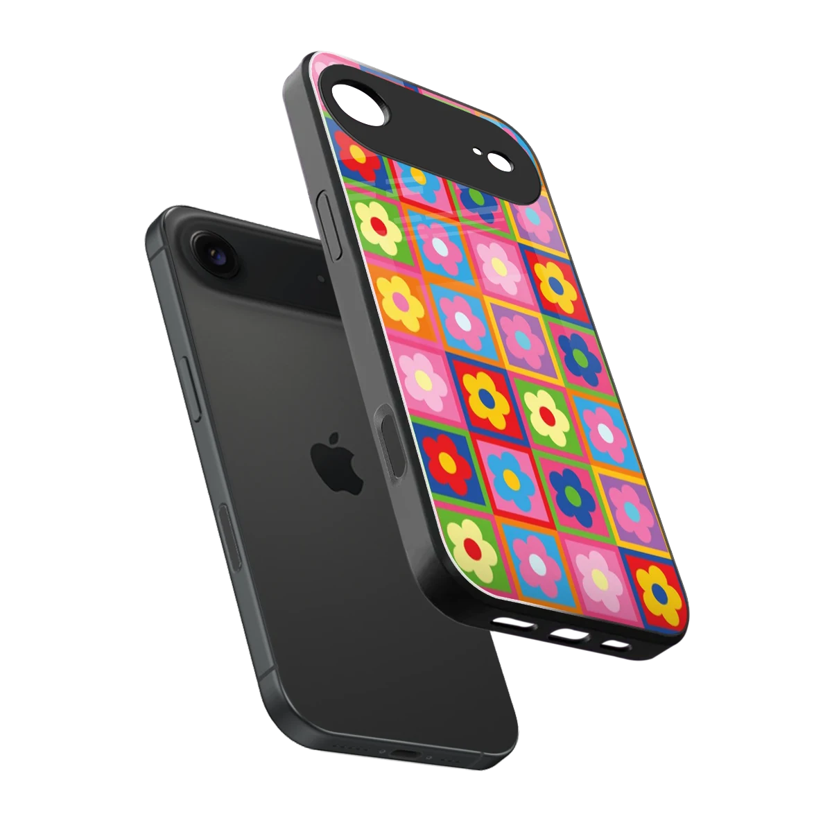 Blossom Harmony sleek iphone air cover with tempered glass back and TPU edges