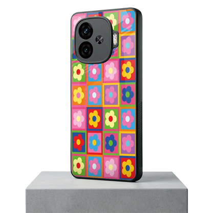 Blossom Harmony iqoo neo 10r 5g mobile cover | shockproof glass phone case