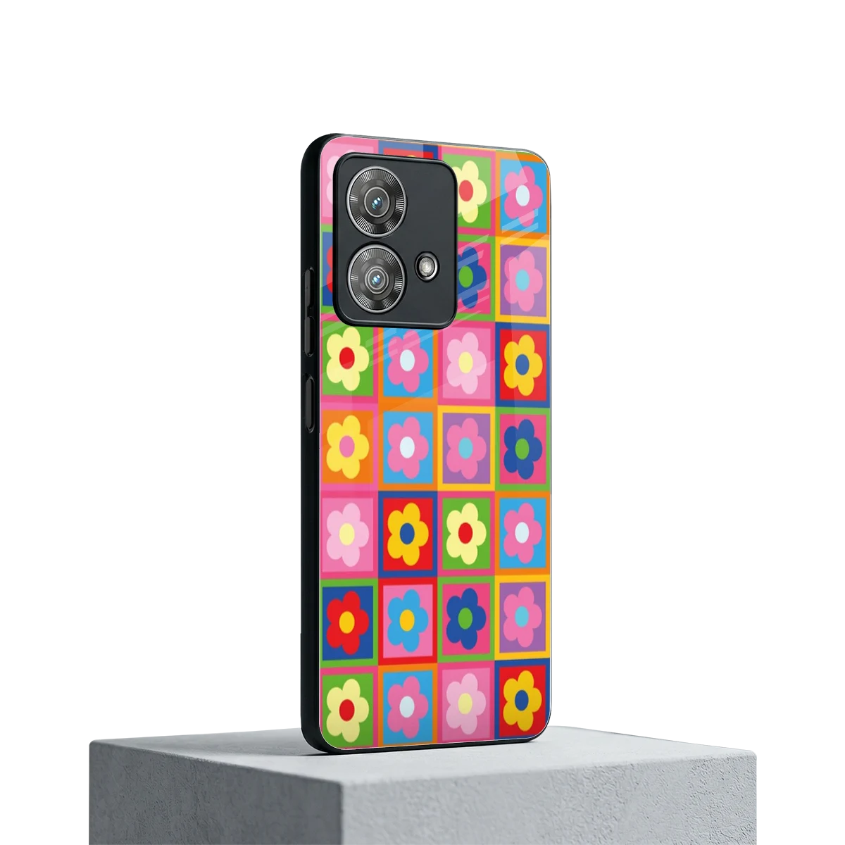 Blossom Harmony motorola edge 40 neo 5g mobile cover | shockproof glass phone case