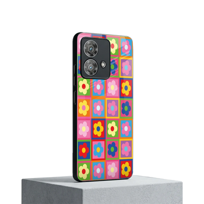 Blossom Harmony motorola edge 40 neo 5g mobile cover | shockproof glass phone case