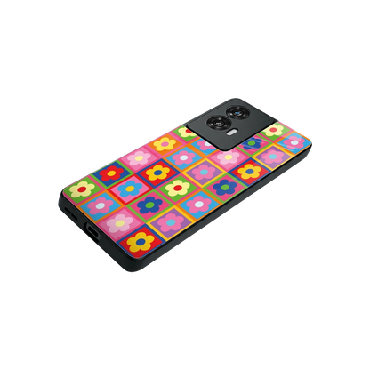 Blossom Harmony stylish phone case for motorola edge 50 fusion | glossy glass and slim fit