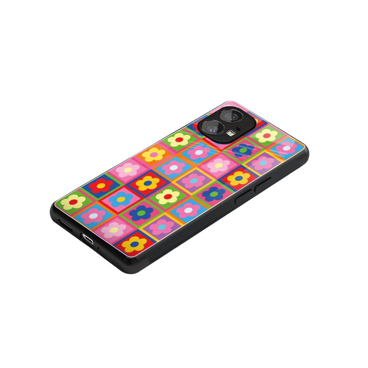 Blossom Harmony stylish phone case for nothing phone 1 | glossy glass and slim fit