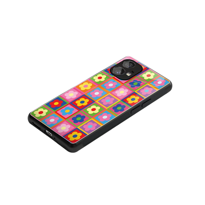 Blossom Harmony stylish phone case for nothing phone 1 | glossy glass and slim fit