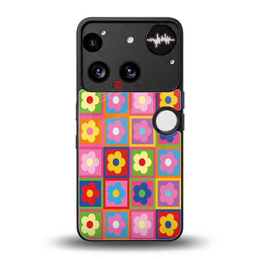 Blossom Harmony back phone cover | glass case for nothing phone 3