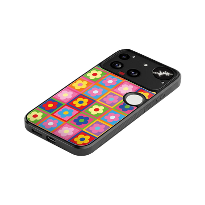Blossom Harmony stylish phone case for nothing phone 3 | glossy glass and slim fit