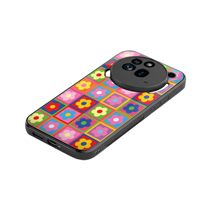 Blossom Harmony stylish phone case for nothing phone 3a pro | glossy glass and slim fit