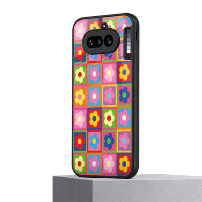 Blossom Harmony nothing phone 4a mobile cover | shockproof glass phone case