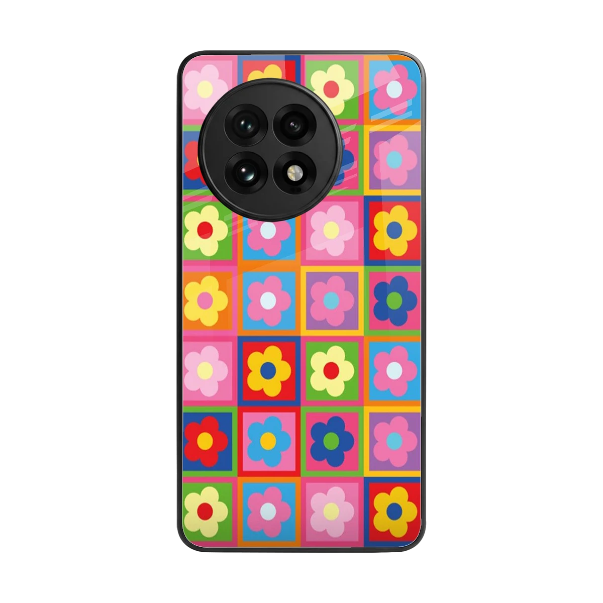Blossom Harmony back phone cover | glass case for oneplus 13r