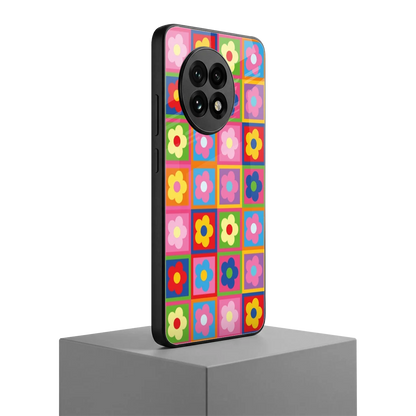 Blossom Harmony oneplus 13r mobile cover | shockproof glass phone case