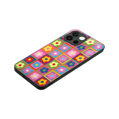 Blossom Harmony stylish phone case for oneplus 13s | glossy glass and slim fit