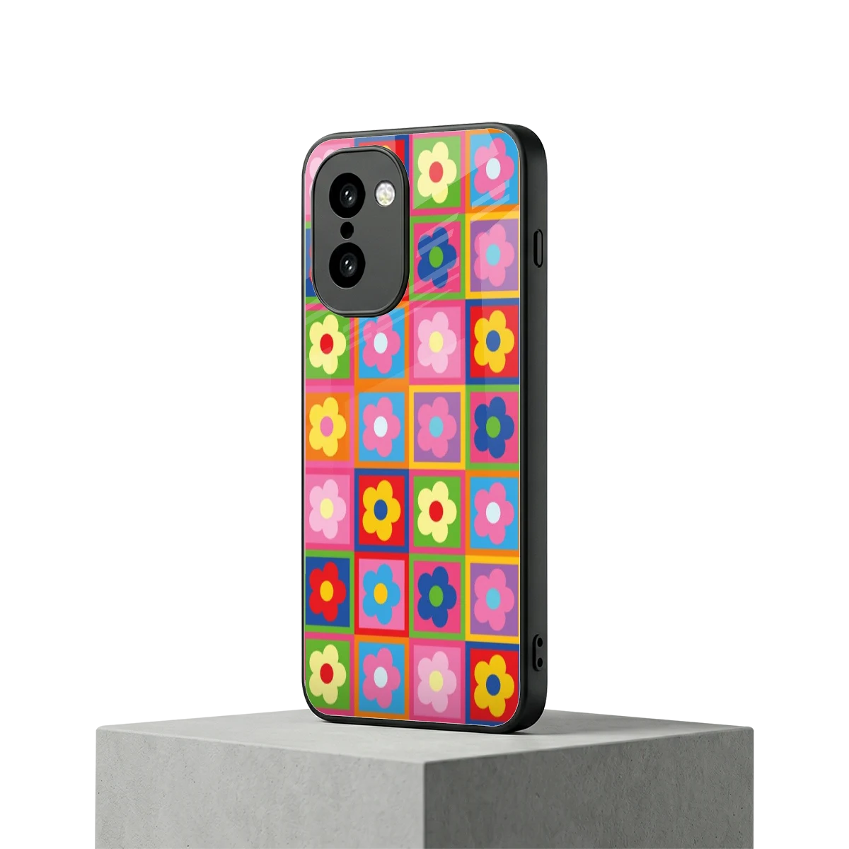 Blossom Harmony oneplus 15r mobile cover | shockproof glass phone case