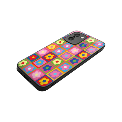 Blossom Harmony stylish phone case for oneplus 15r | glossy glass and slim fit