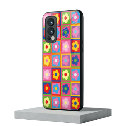 Blossom Harmony oneplus nord 2 mobile cover | shockproof glass phone case