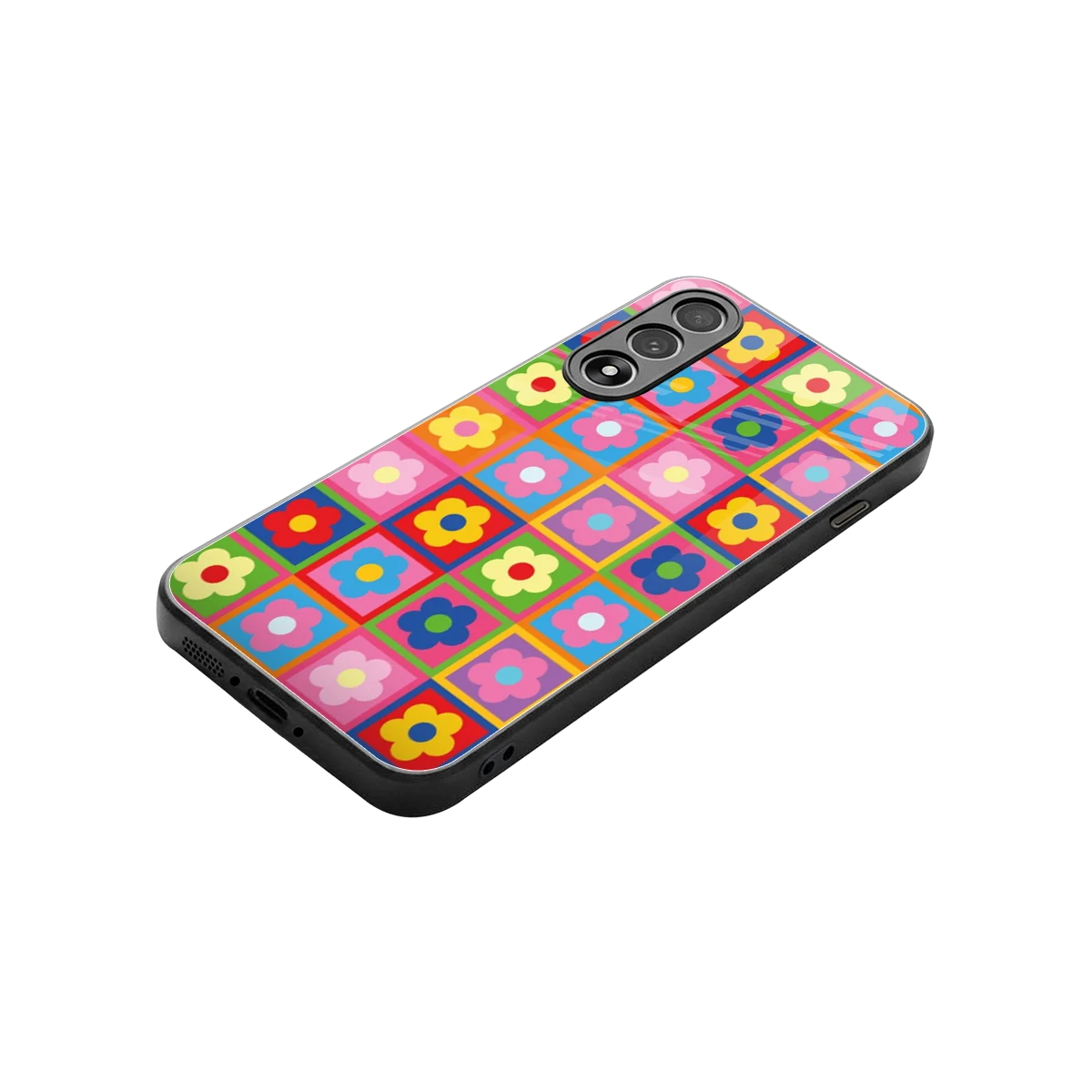Blossom Harmony stylish phone case for oneplus nord 5 | glossy glass and slim fit