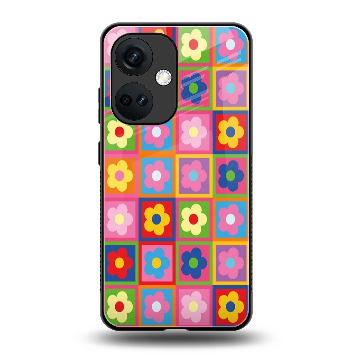 Blossom Harmony back phone cover | glass case for oneplus nord ce 3