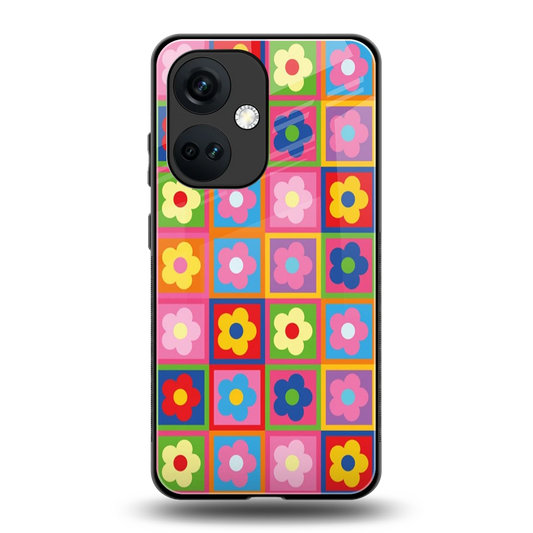 Blossom Harmony back phone cover | glass case for oneplus nord ce 3
