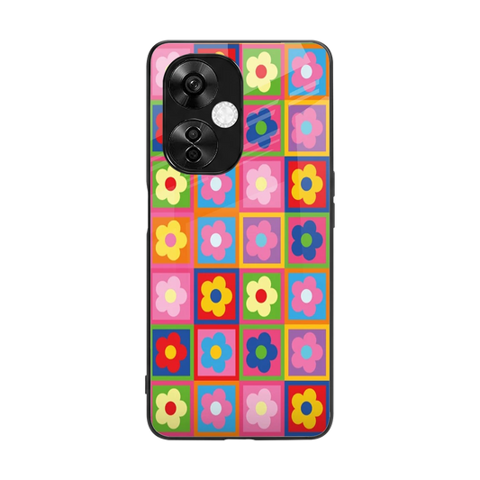 Blossom Harmony back phone cover | glass case for oneplus nord ce 3 lite