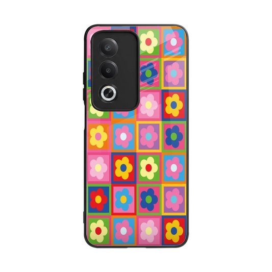 Blossom Harmony back phone cover | glass case for oppo a3 pro