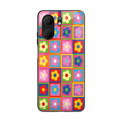 Blossom Harmony back phone cover | glass case for oppo a5x 5g