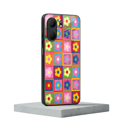 Blossom Harmony oppo a5x 5g mobile cover | shockproof glass phone case