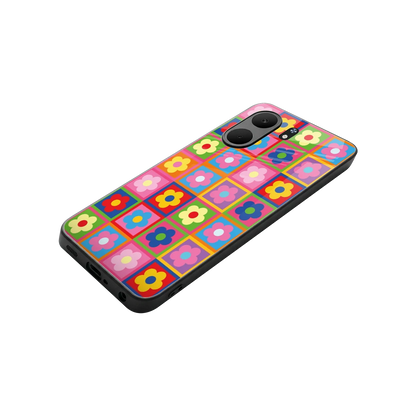 Blossom Harmony stylish phone case for oppo a5x 5g | glossy glass and slim fit