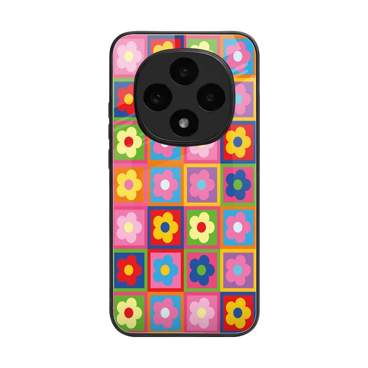 Blossom Harmony back phone cover | glass case for oppo f31 pro 5g