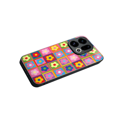 Blossom Harmony stylish phone case for oppo find x9 | glossy glass and slim fit
