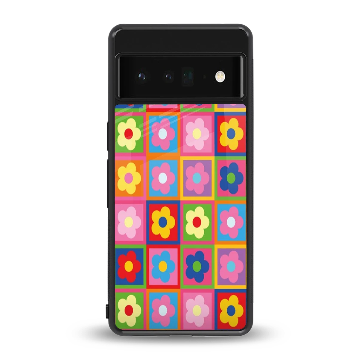 Blossom Harmony back phone cover | glass case for google pixel 6 pro