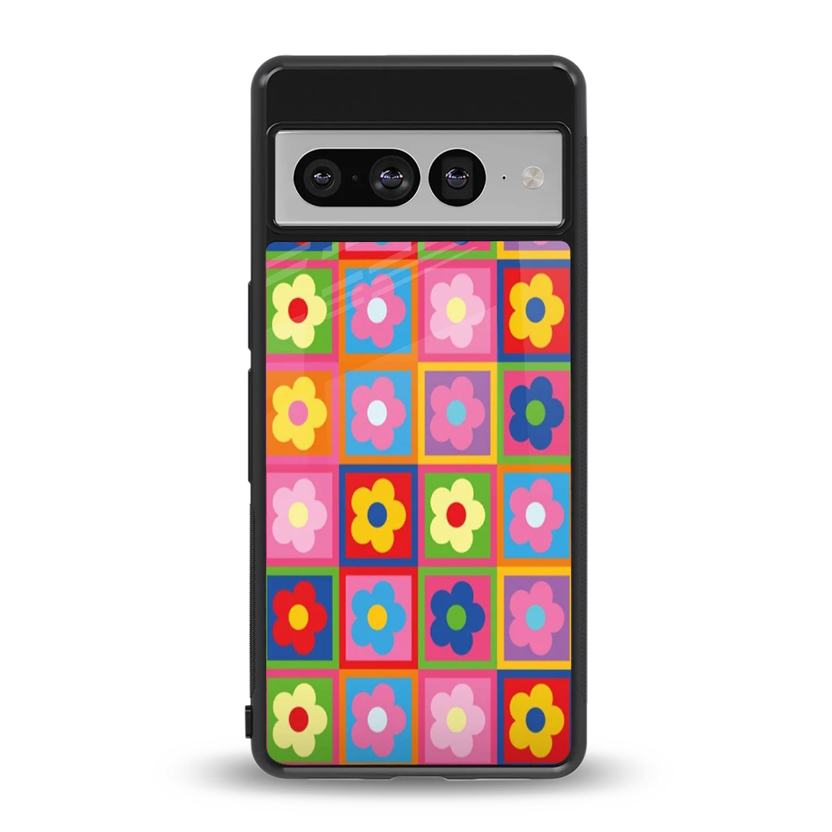Blossom Harmony back phone cover | glass case for google pixel 7 pro