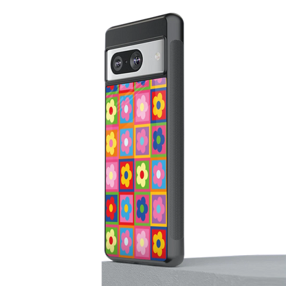 Blossom Harmony stylish phone case for google pixel 8 | glossy glass and slim fit