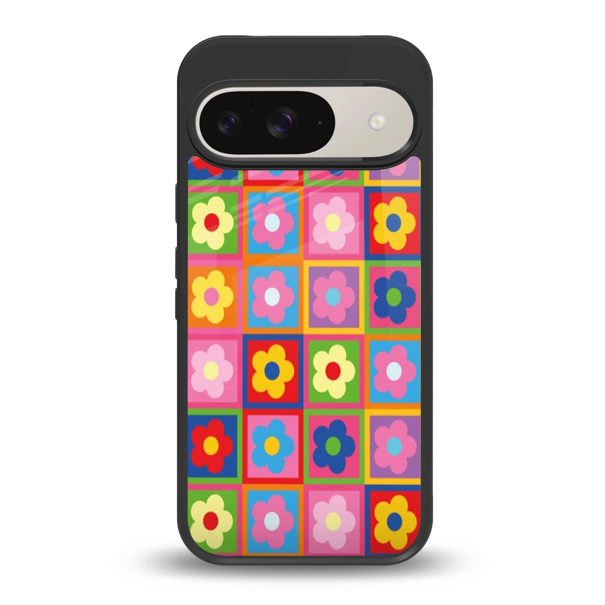 Blossom Harmony back phone cover | glass case for google pixel 9