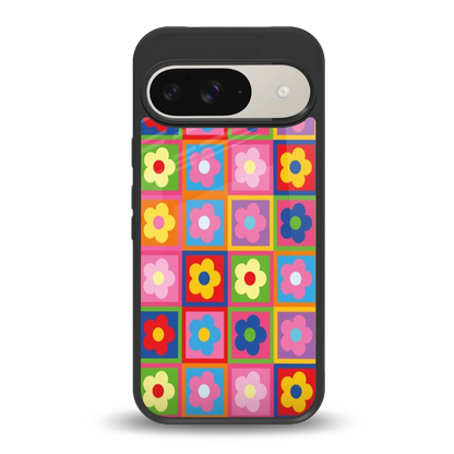 Blossom Harmony back phone cover | glass case for google pixel 9