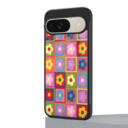 Blossom Harmony google pixel 9 mobile cover | shockproof glass phone case