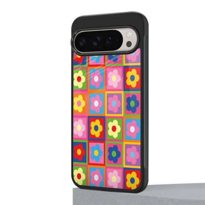 Blossom Harmony google pixel 9 pro mobile cover | shockproof glass phone case