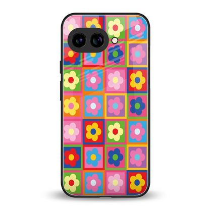 Blossom Harmony back phone cover | glass case for google pixel 10a