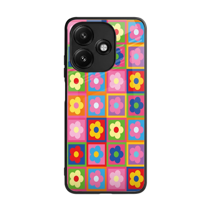 Blossom Harmony back phone cover | glass case for redmi 12 5g