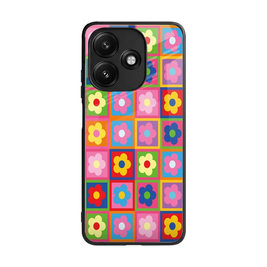 Blossom Harmony back phone cover | glass case for redmi 12 5g