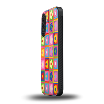 Blossom Harmony samsung galaxy a17 5g mobile cover | shockproof glass phone case