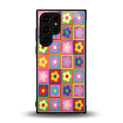 Blossom Harmony back phone cover | glass case for samsung galaxy s24 ultra