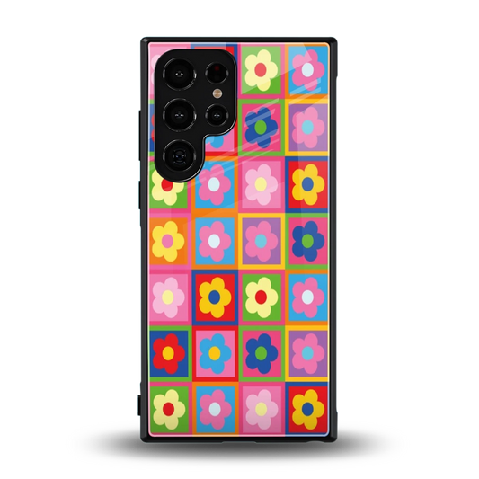 Blossom Harmony back phone cover | glass case for samsung galaxy s24 ultra